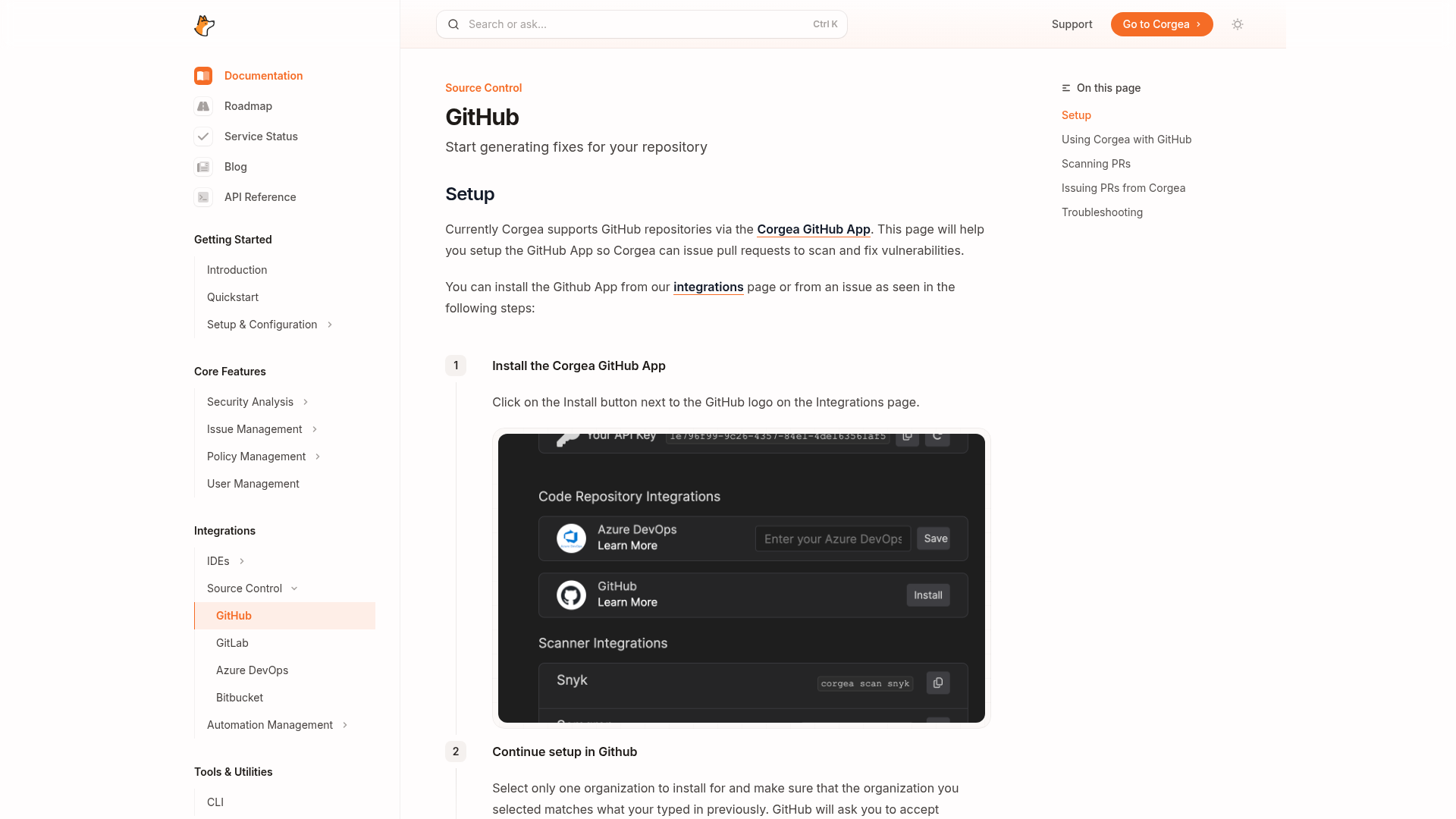 GitHub Integration