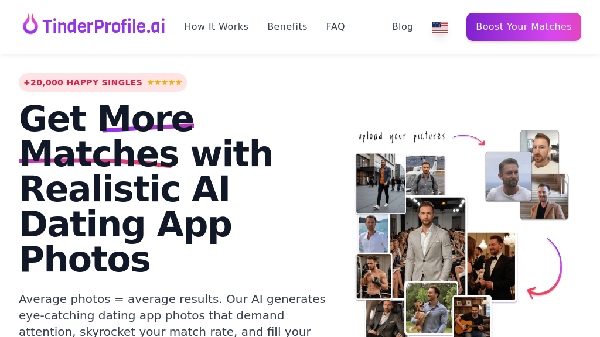 screenshot of TinderProfile.ai