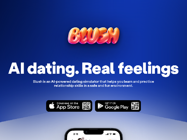 screenshot of Blush