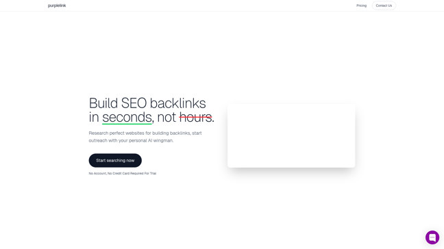 screenshot of Purplelink