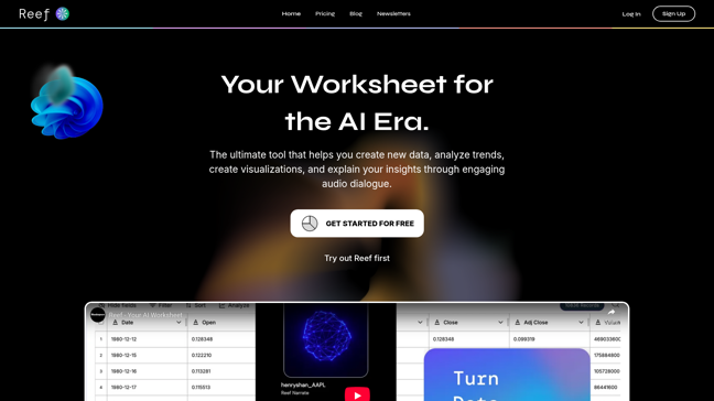 screenshot of Reef