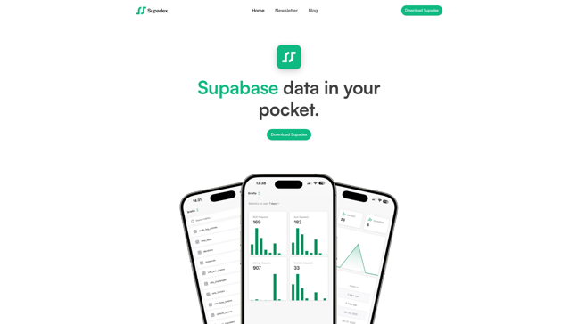 screenshot of SupaDex