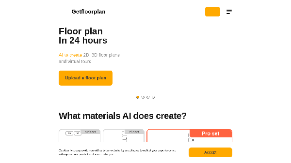 screenshot of Getfloorplan