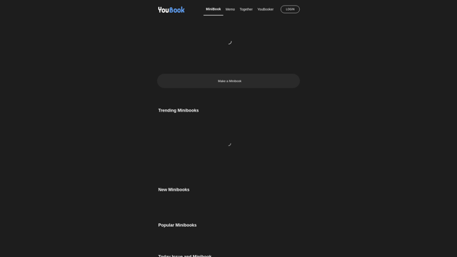 screenshot of Youbook