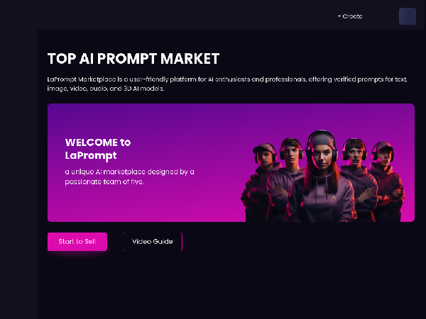 screenshot of LaPrompt