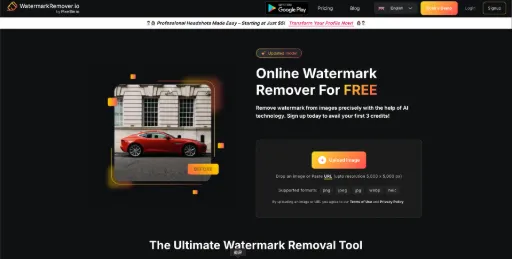 screenshot of WatermarkRemover