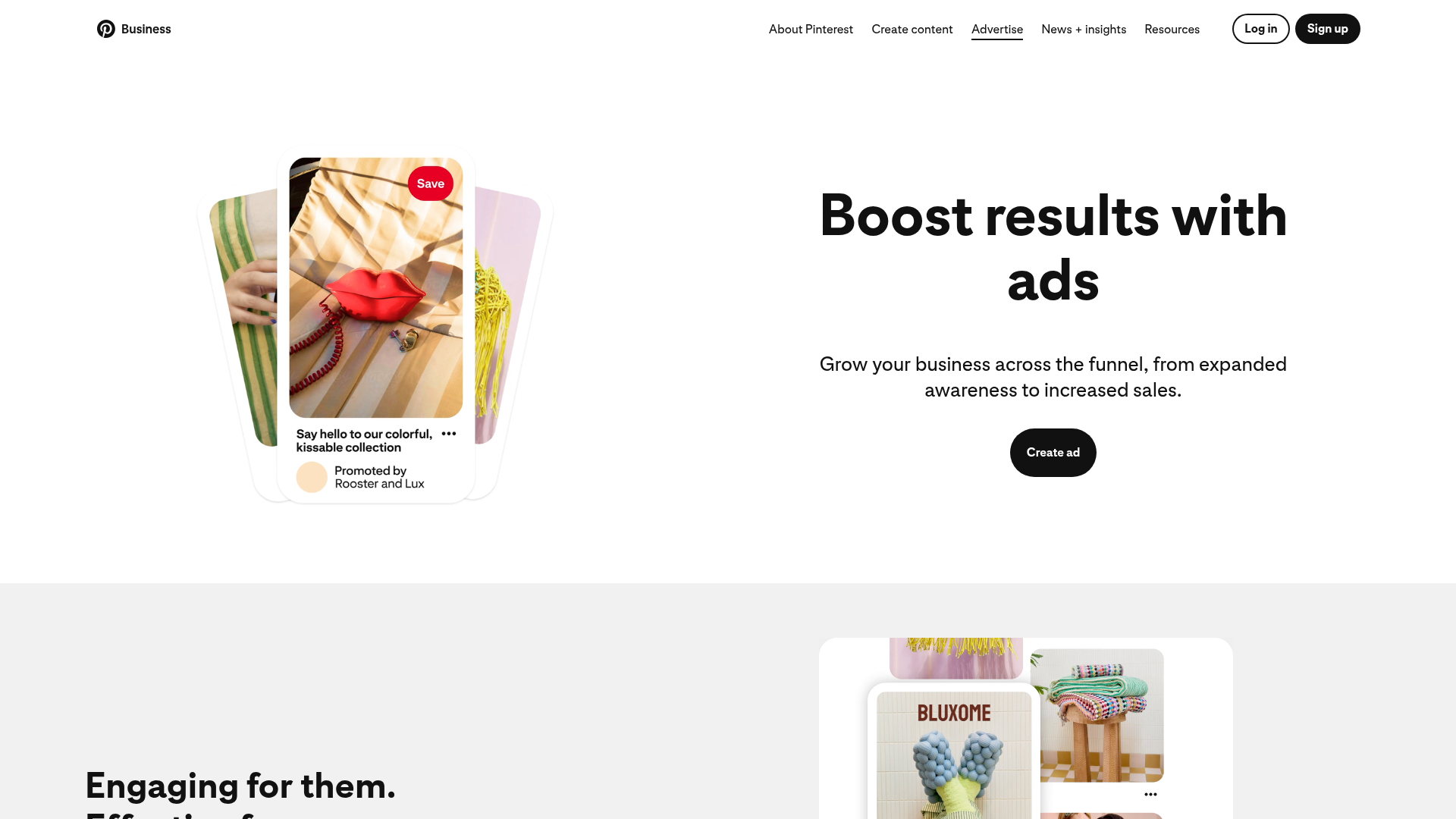 Formatos de anuncios en Pinterest