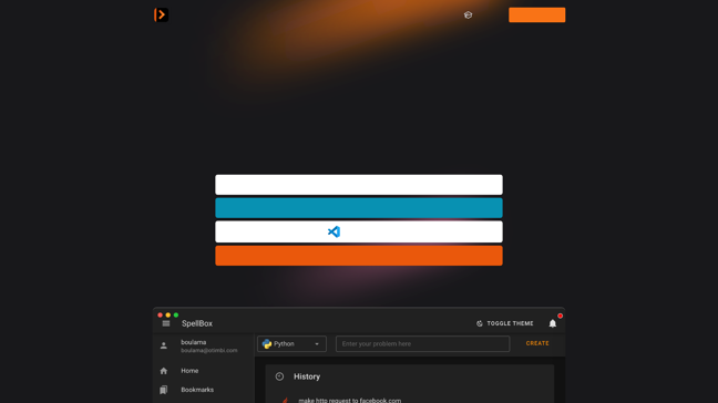 screenshot of SpellBox