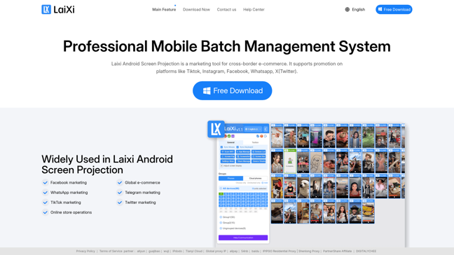 screenshot of Laixi