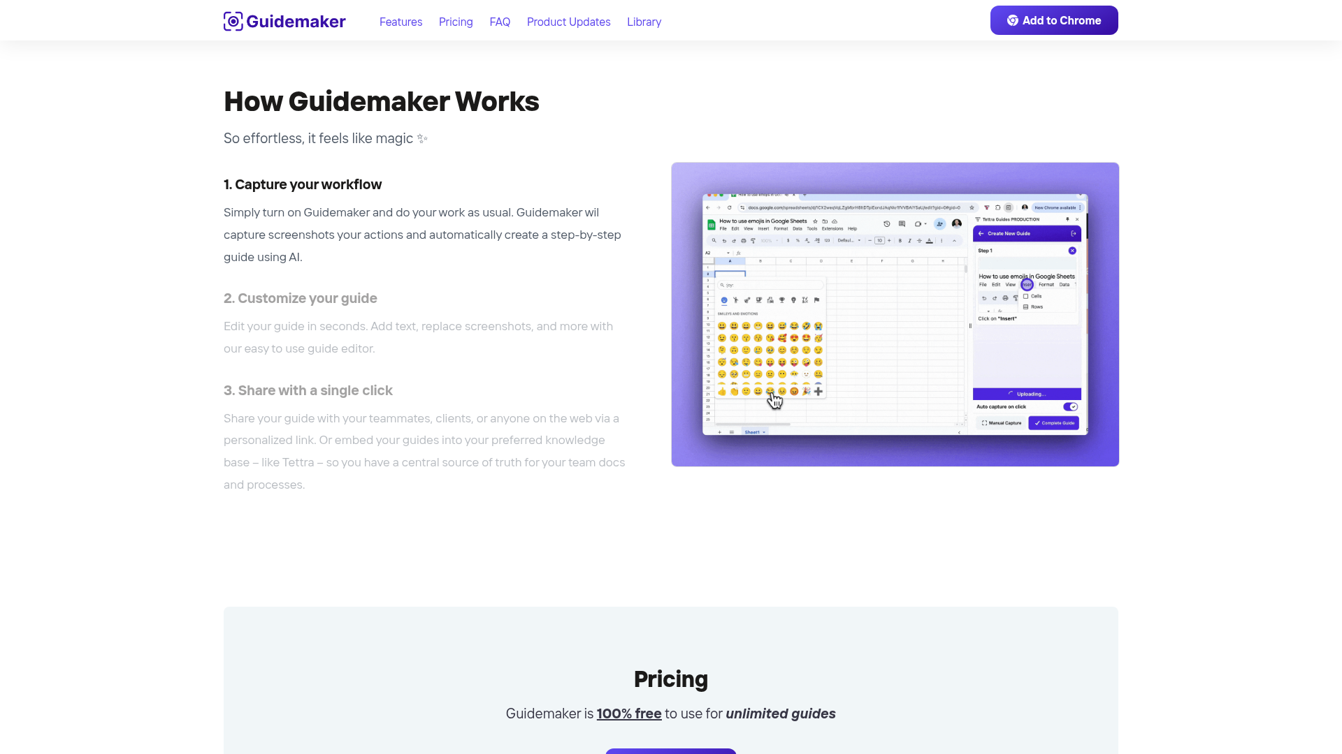 Guidemaker Workflow