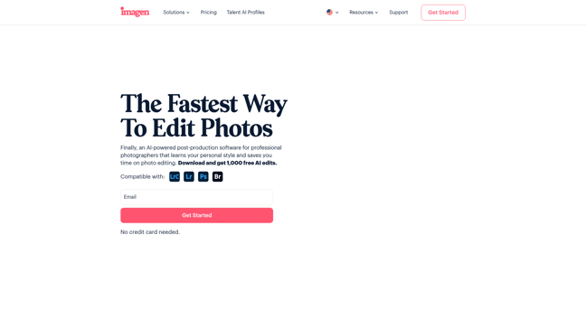 screenshot of Imagen