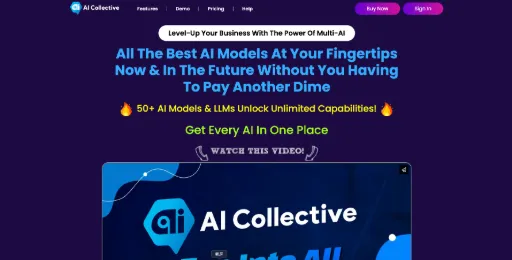 screenshot of AI Collective