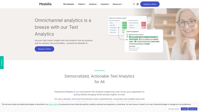 screenshot of MonkeyLearn