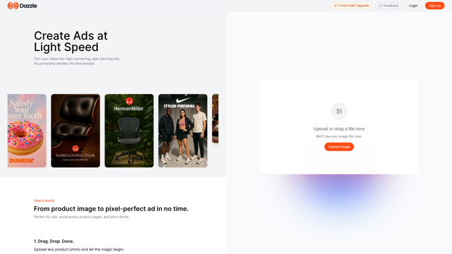 screenshot of Dazzle