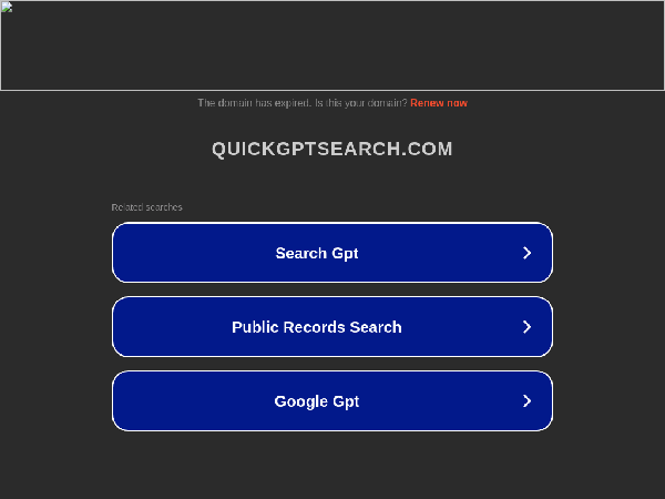 screenshot of QuickGptSearch