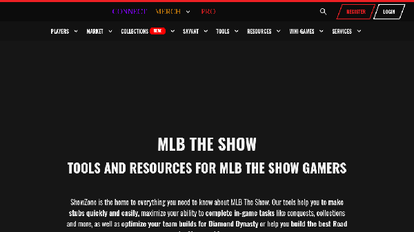 screenshot of ShowZone