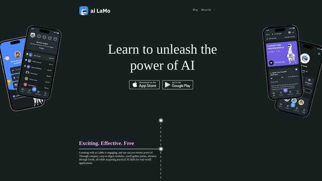 screenshot of AiLaMo