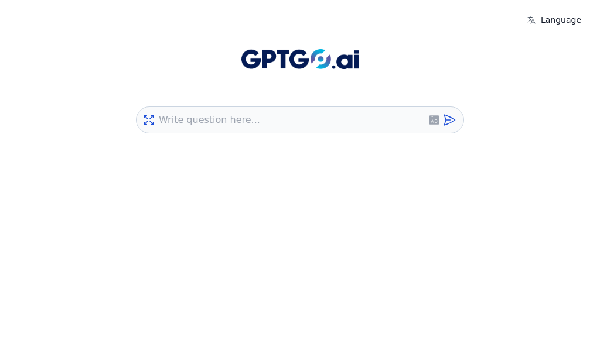 screenshot of GPTGO.AI