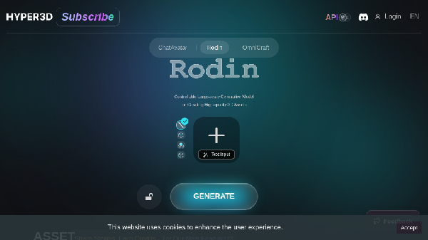 screenshot of Rodin