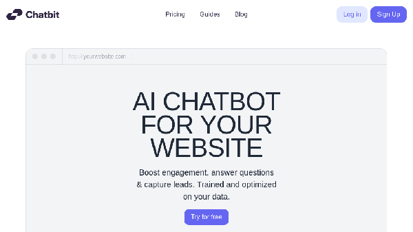 screenshot of Chatbit