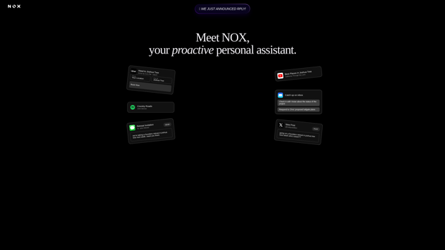 screenshot of Nox