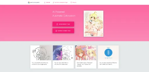 screenshot of Petalica Paint