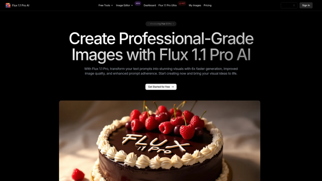 screenshot of Flux1-1Pro