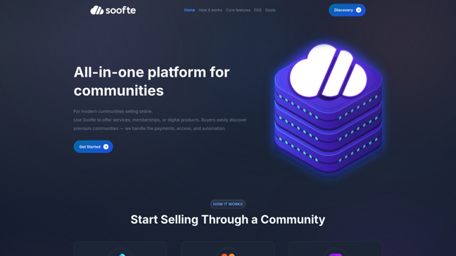 screenshot of Soofte