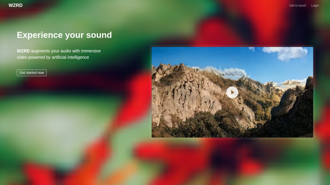 screenshot of Wzrd