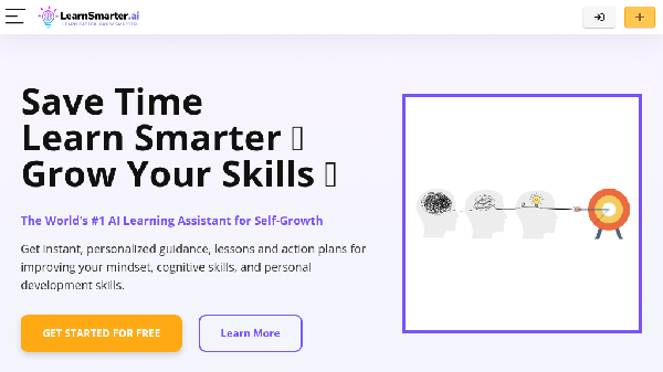 screenshot of LearnSmarter.ai