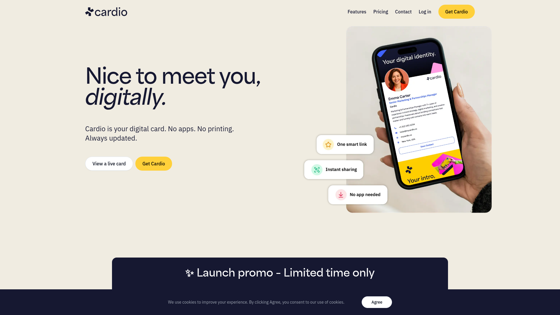 Cardio Homepage