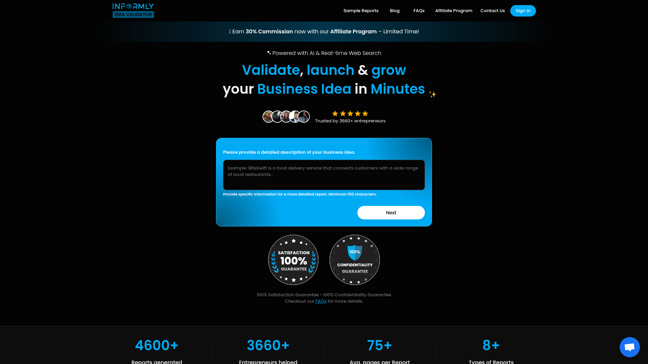 screenshot of Validator