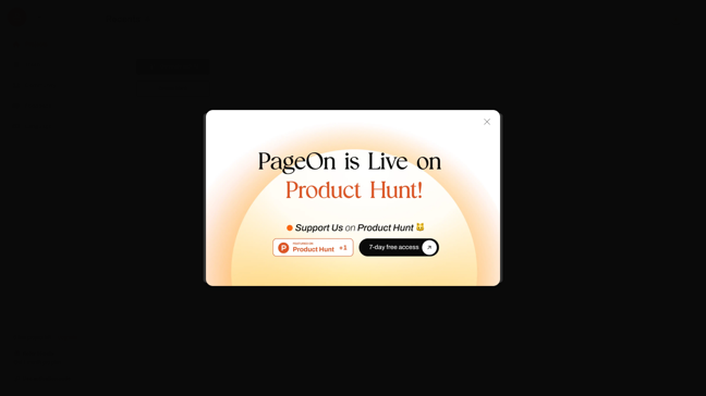 screenshot of PageOn