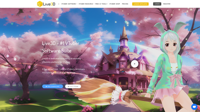 screenshot of Vtuber Maker