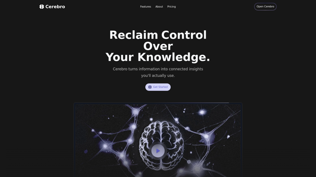 screenshot of Cerebro