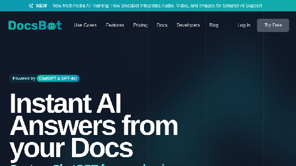 screenshot of DocsBot