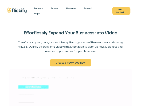 screenshot of Flickify