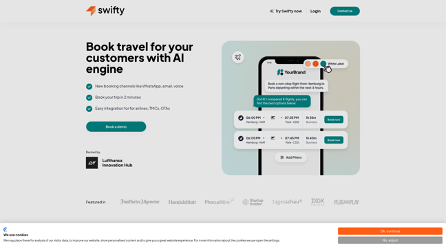 screenshot of Swifty