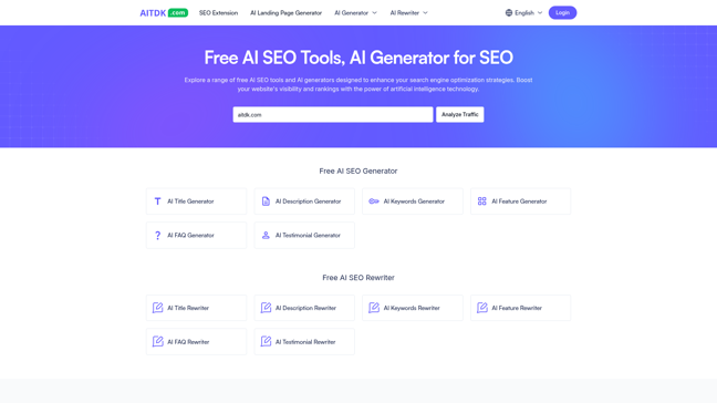 screenshot of Aitdk