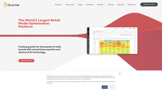 screenshot of Quartile