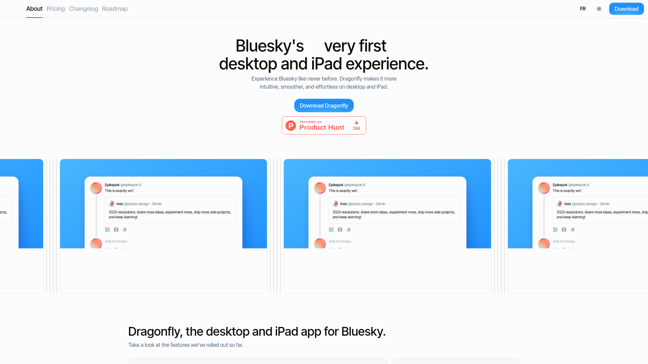 screenshot of Dragonfly