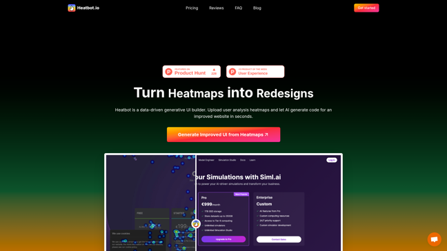 screenshot of Heatbot