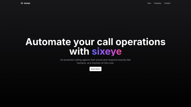 screenshot of Sixeye