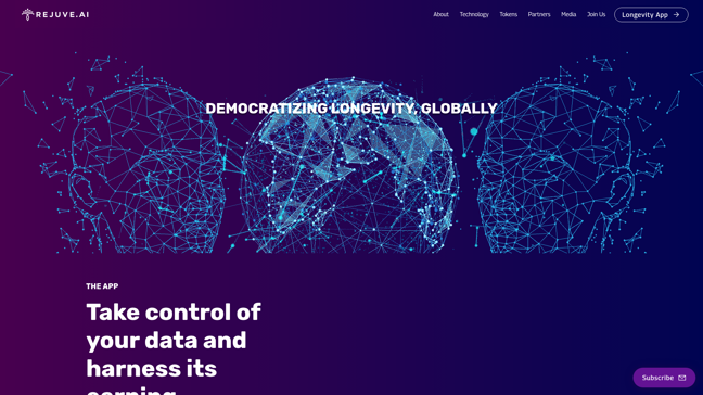screenshot of Rejuve.ai