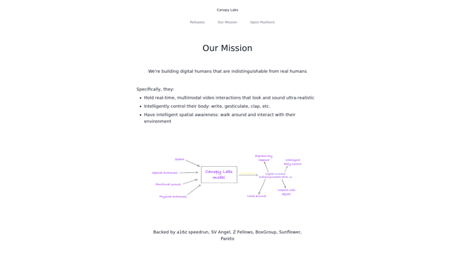 screenshot of Canopy Labs