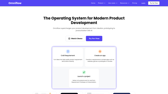 screenshot of Omniflow