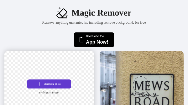 screenshot of Remover