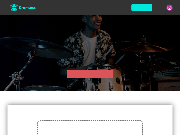 screenshot of Drumless