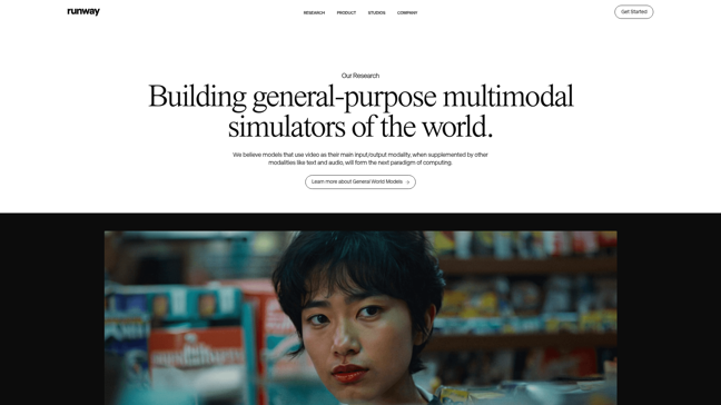 screenshot of Research