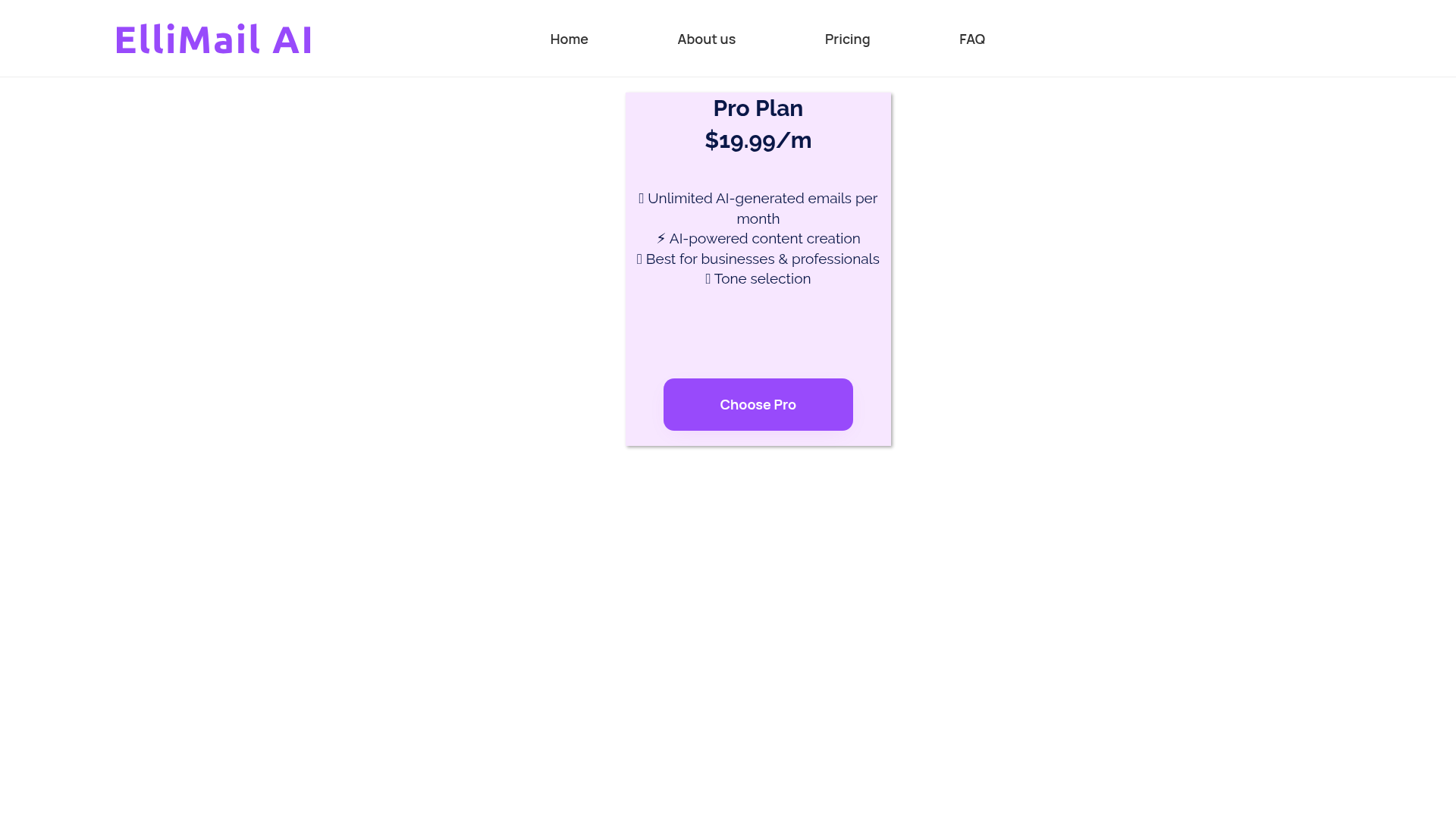 Precios de ElliMail AI